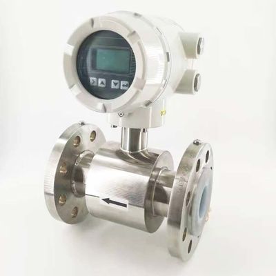 গুণ  2Inch Hot Water DN2400 Mag Flow Meter Electromagnetic Flow Meter Display Convertor কারখানা